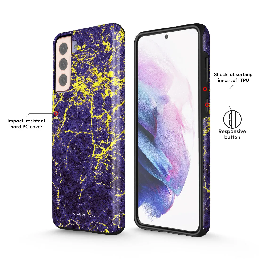Purple Night - Samsung Galaxy S21 Plus 5G Case