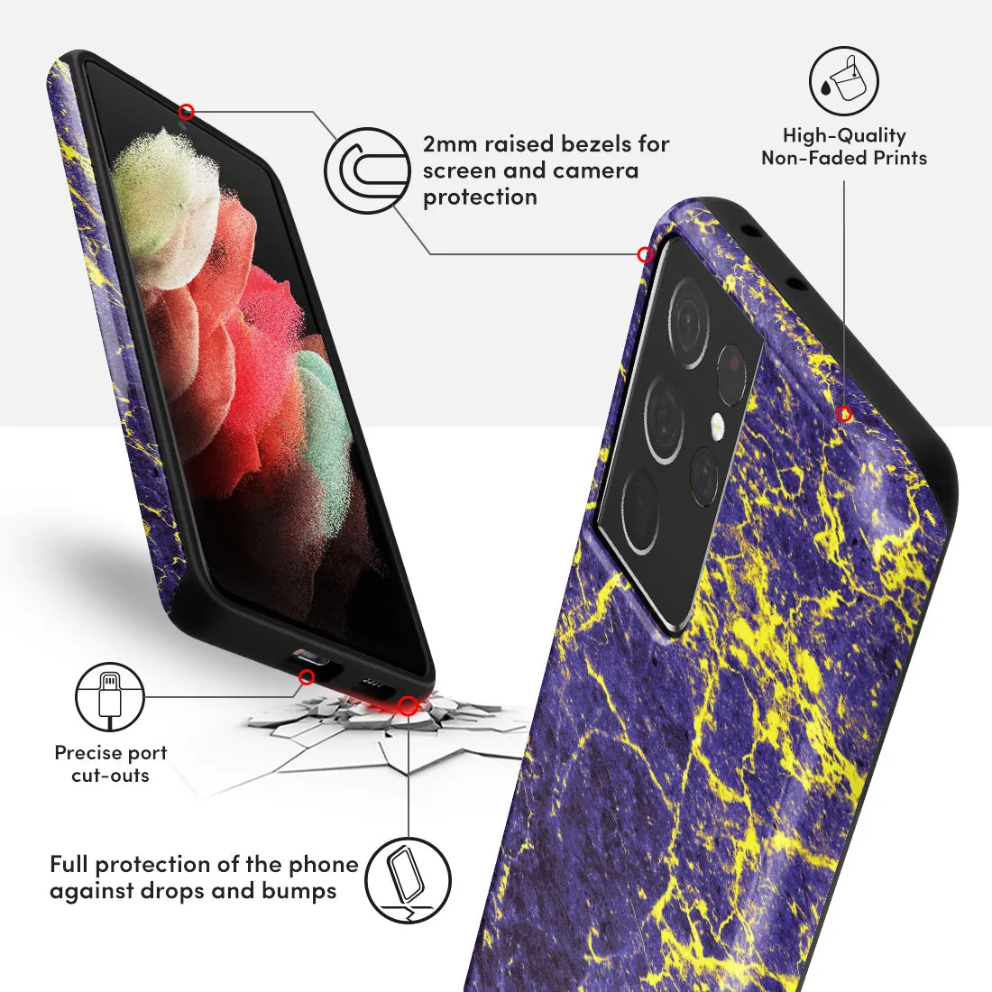 Purple Night - Samsung Galaxy S21 Ultra 5G Case