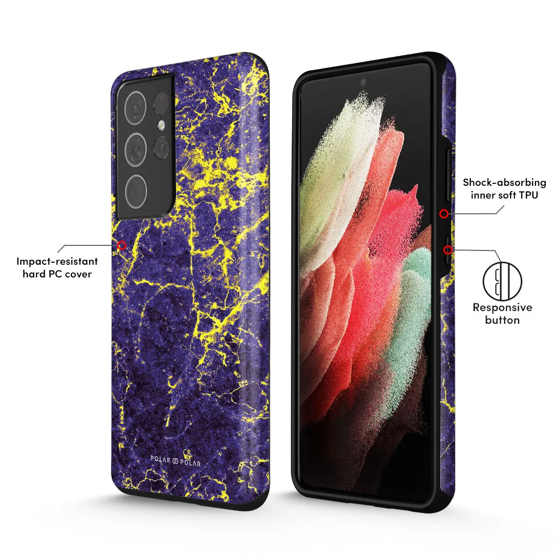 Purple Night - Samsung Galaxy S21 Ultra 5G Case