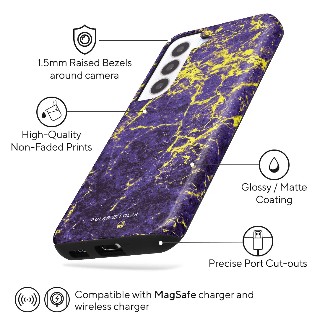 Purple Night - Samsung Galaxy S22 5G Case