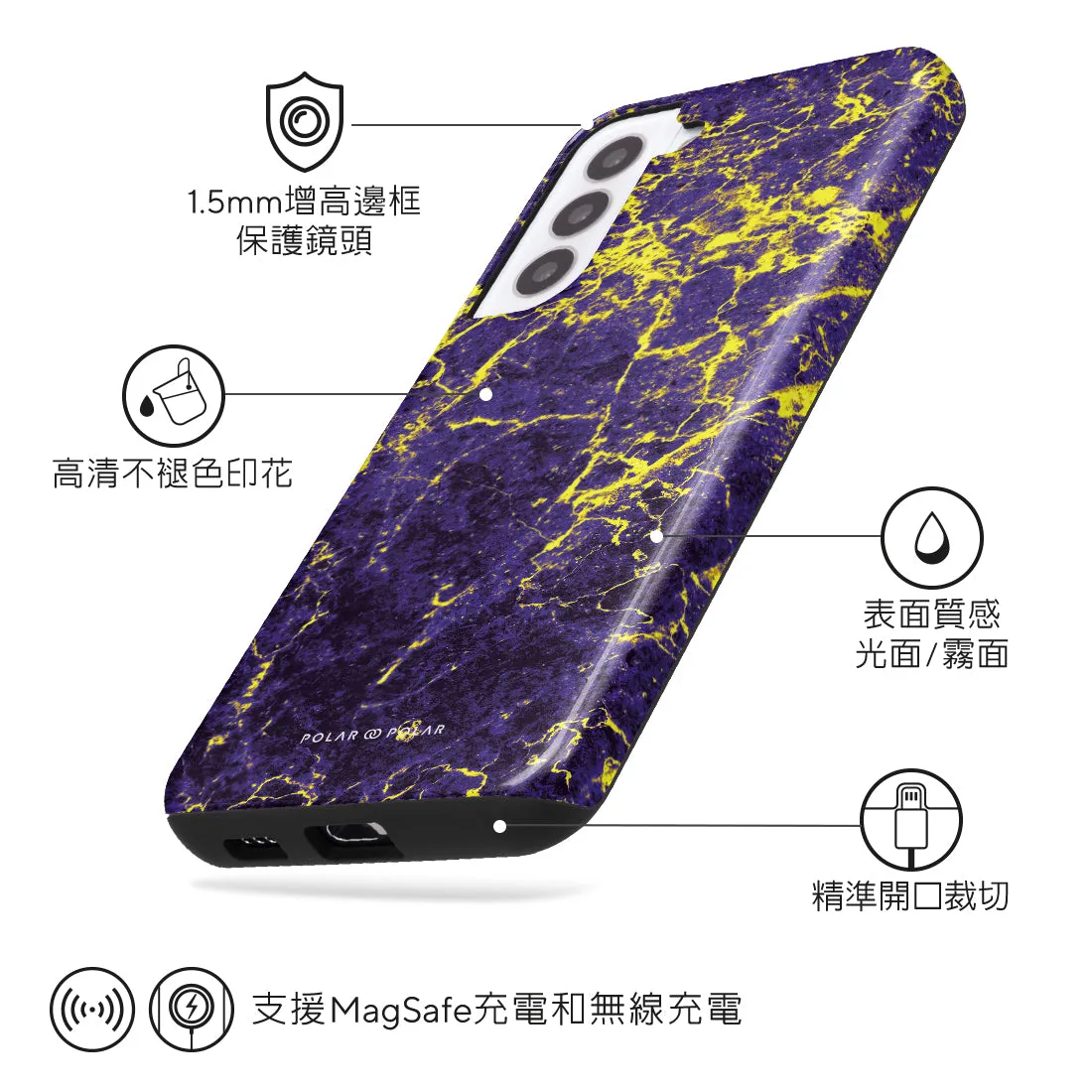 Purple Night - Samsung Galaxy S22  5G Case