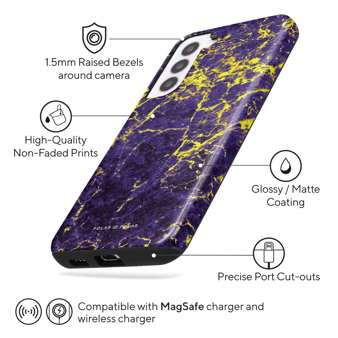 Purple Night - Samsung Galaxy S22  5G Case