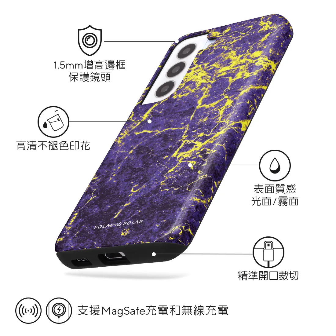 Purple Night - Samsung Galaxy S22 5G Case