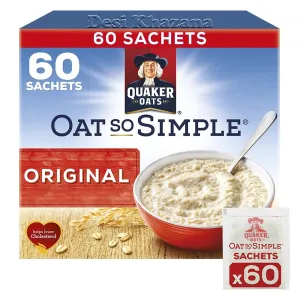 Quaker Oat So Simple Original (60 Sachets)