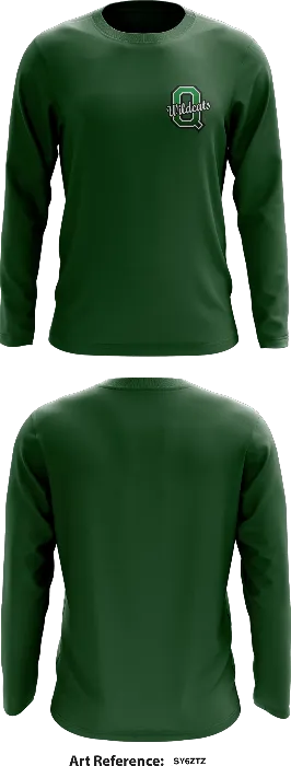 Quapaw High School Core Men's LS Performance Tee - SY6zTz