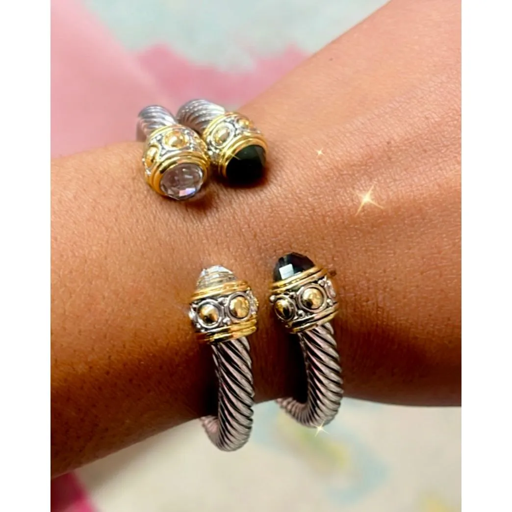 Quartz Cable Bracelets
