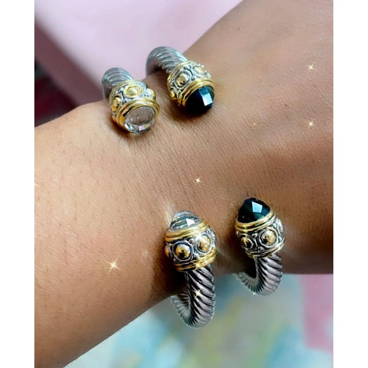 Quartz Cable Bracelets
