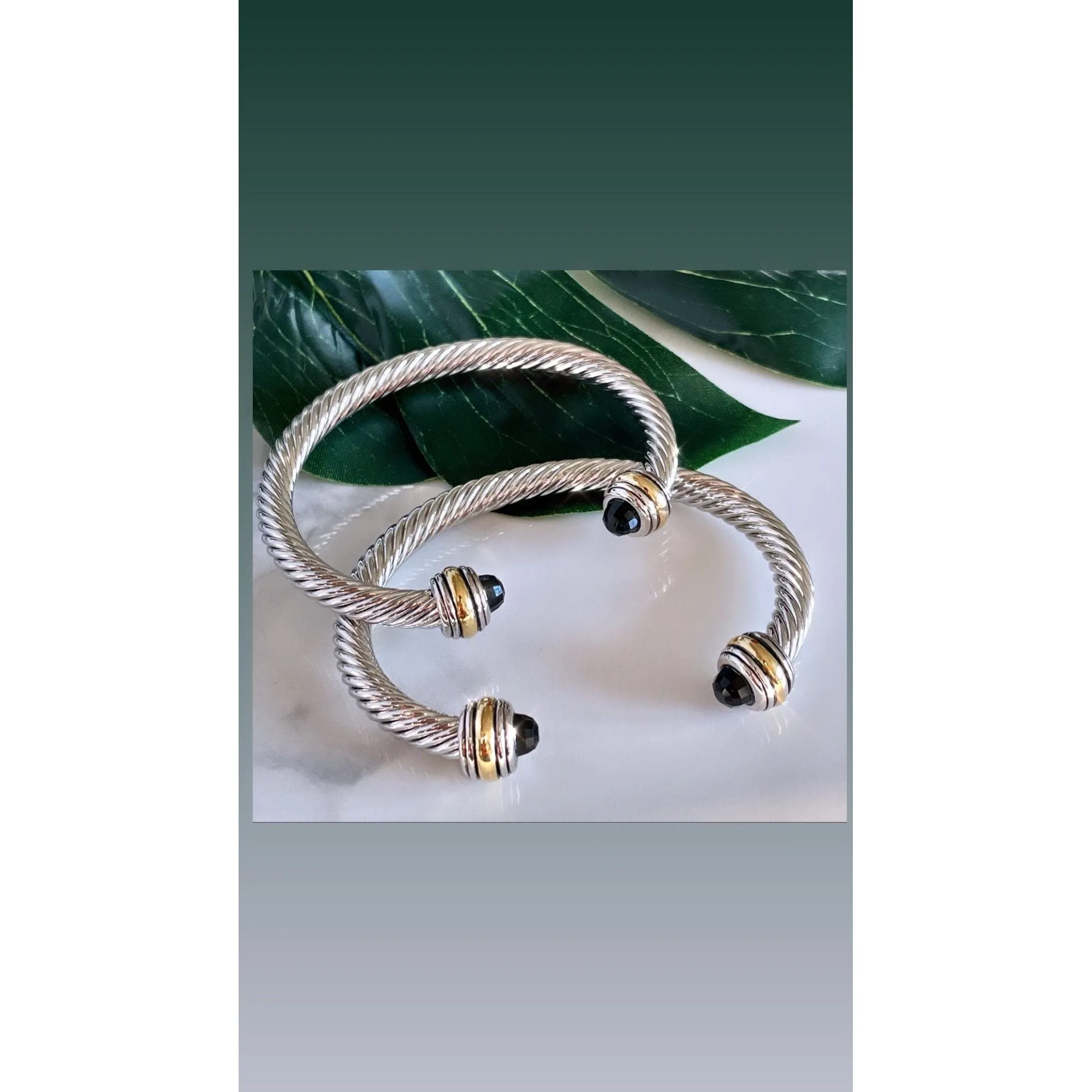 Quartz Cable Bracelets