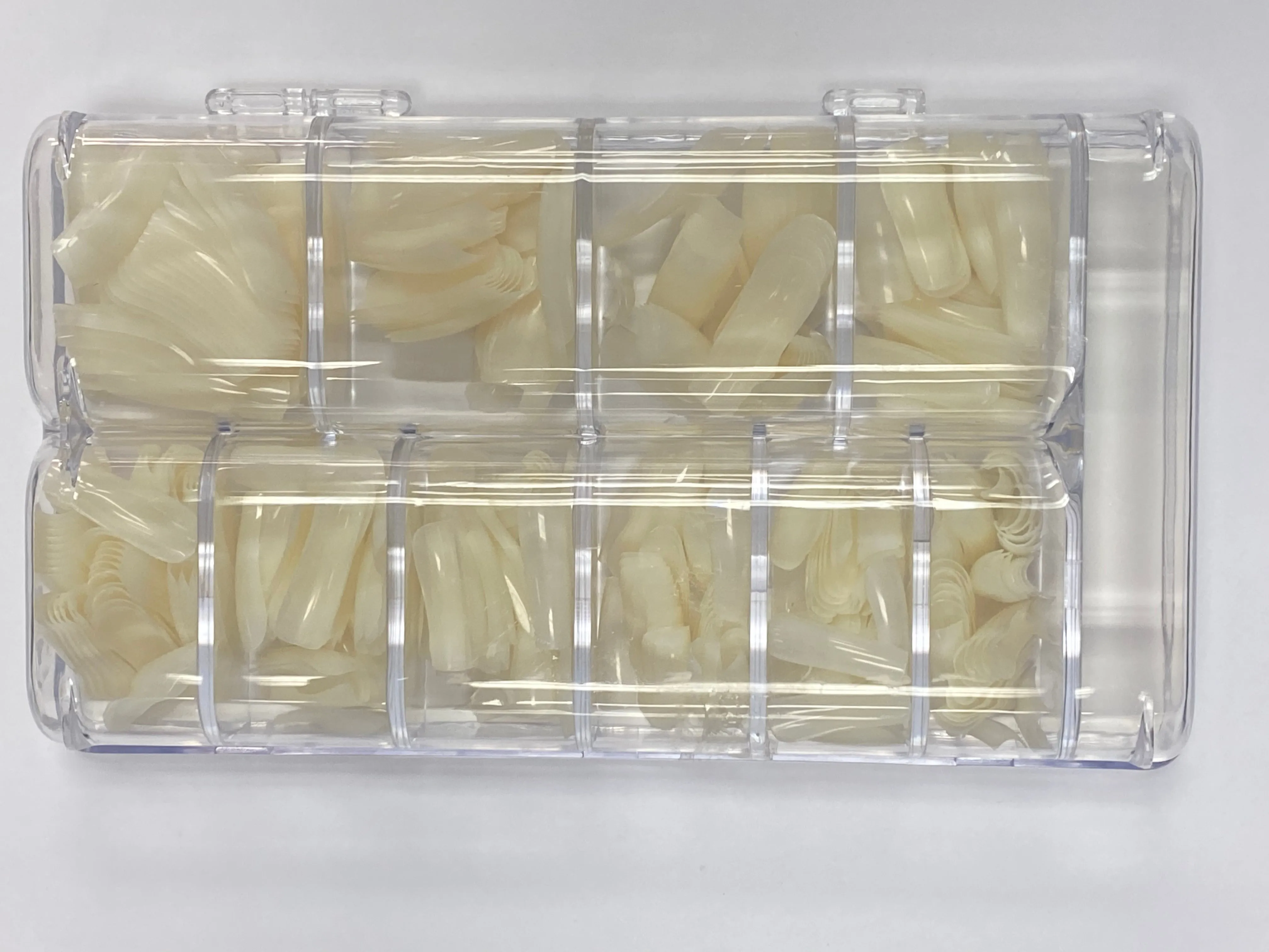 Queen - Full Cover Natural Ballerina Salon Nail Tips 500pc
