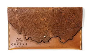 Queens Map Clutch