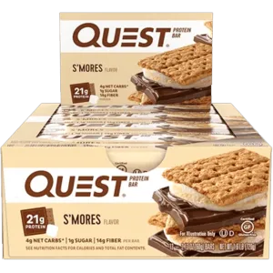 Quest Protein Bar Smores - 12x60g.