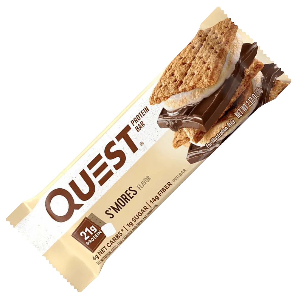 Quest Protein Bar Smores - 12x60g.