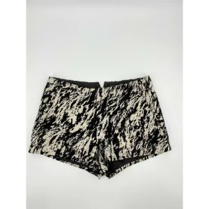 Rag &amp; Bone Shorts Sz 8 Beige Black Wool Blend Knit Dressy Formal