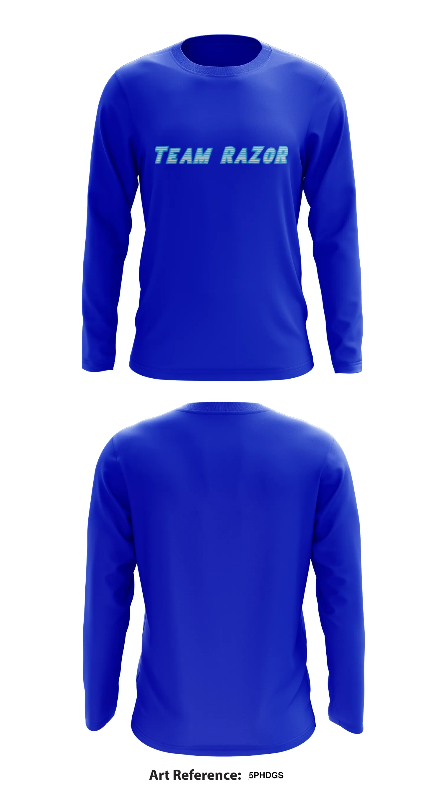RaZoR Store 1 Core Men's LS Performance Tee - 5PhDgS