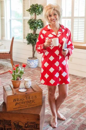 Red Buffalo Check Night Shirt