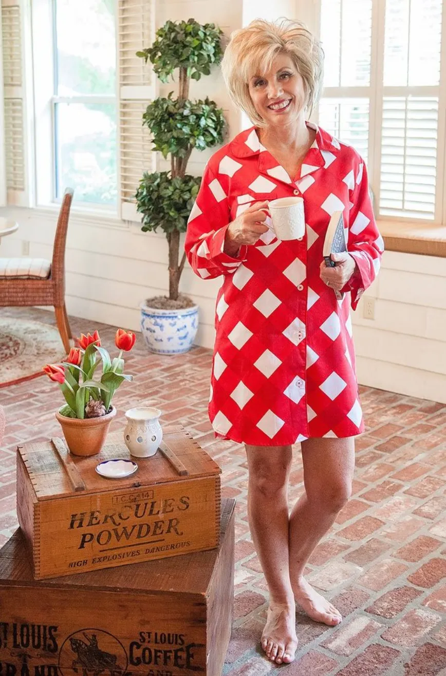 Red Buffalo Check Night Shirt