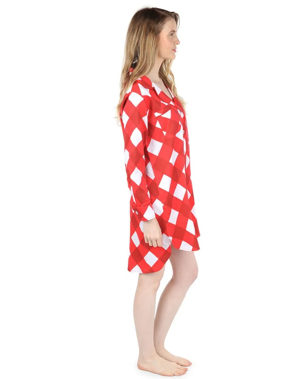 Red Buffalo Check Night Shirt