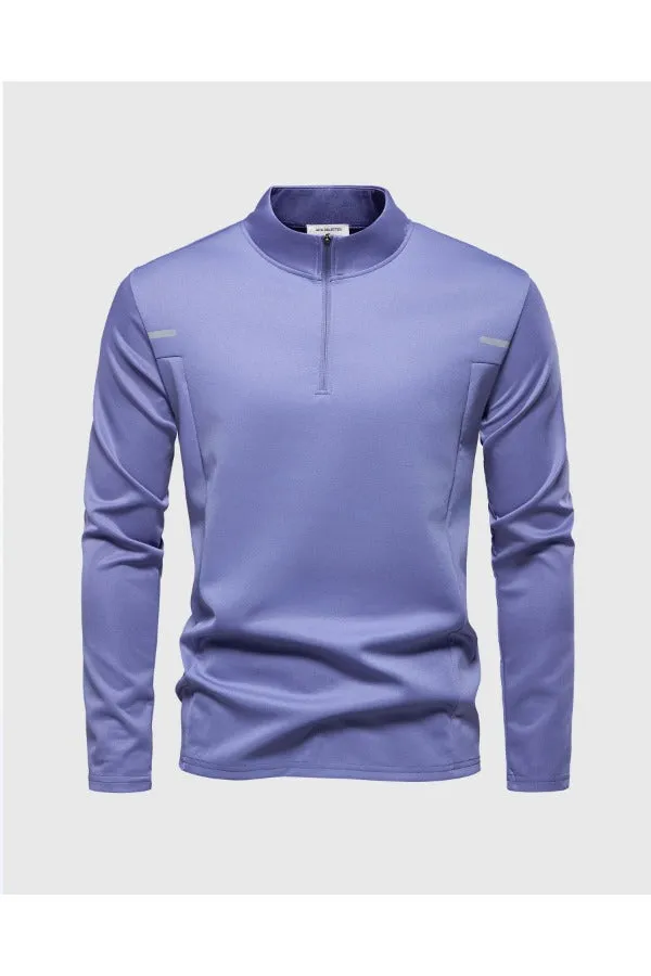 Reflective Performance Quarter-Zip Long Sleeve