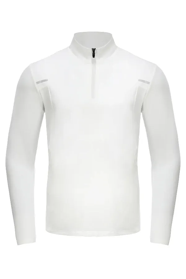 Reflective Performance Quarter-Zip Long Sleeve