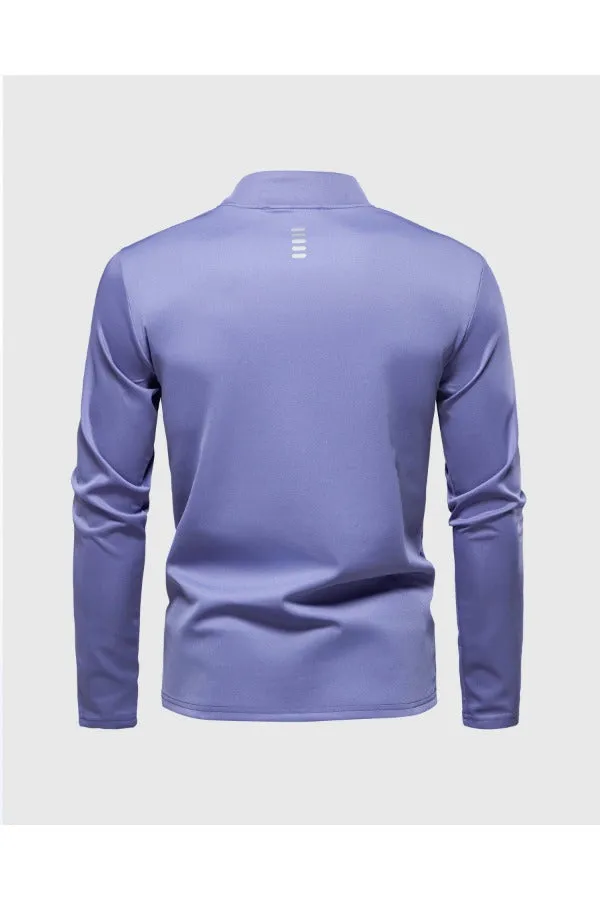 Reflective Performance Quarter-Zip Long Sleeve