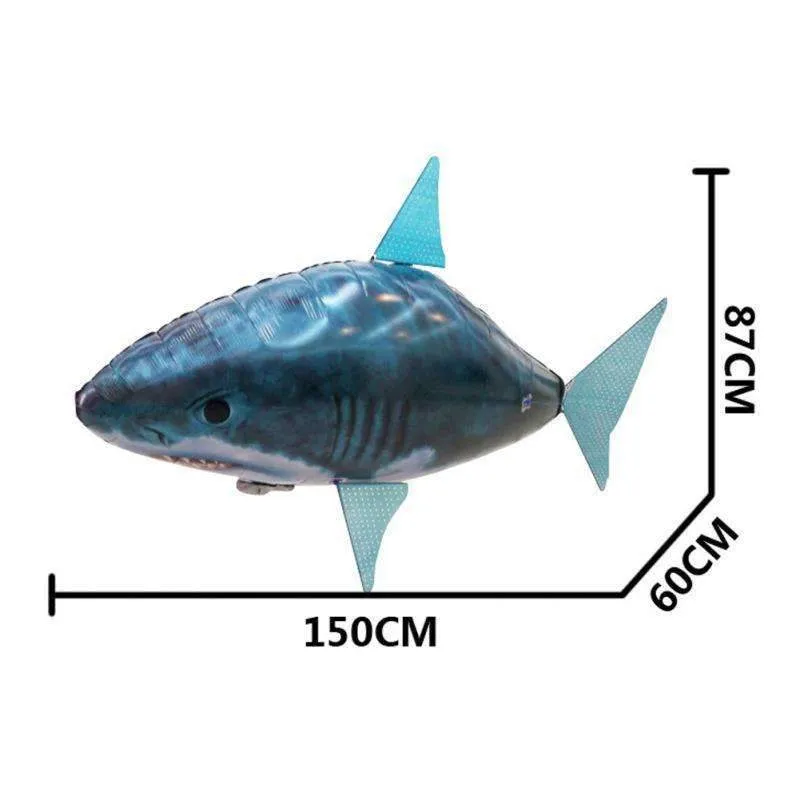 Remote Control Flying Fish Balloons - Hot Funny Swimming Through the Air!