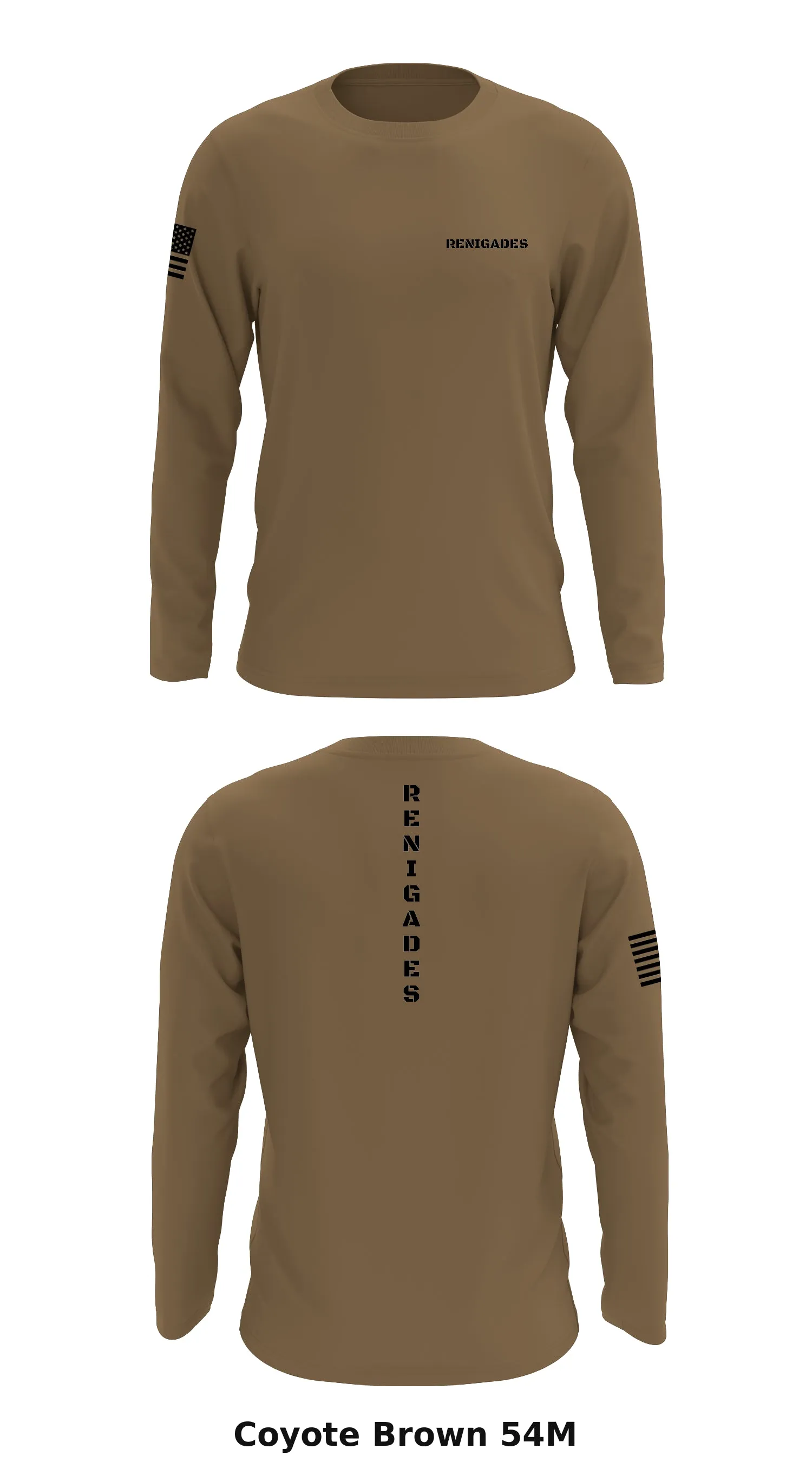 Renigades Store 1 Core Men's LS Performance Tee - 54M