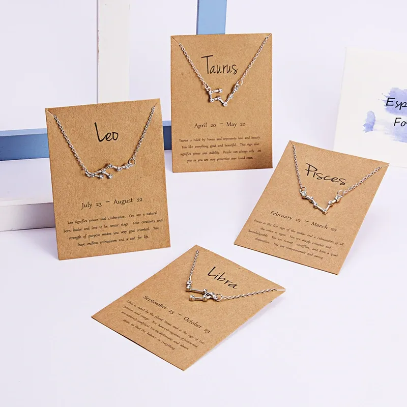 Rhinestone Constellation Necklace