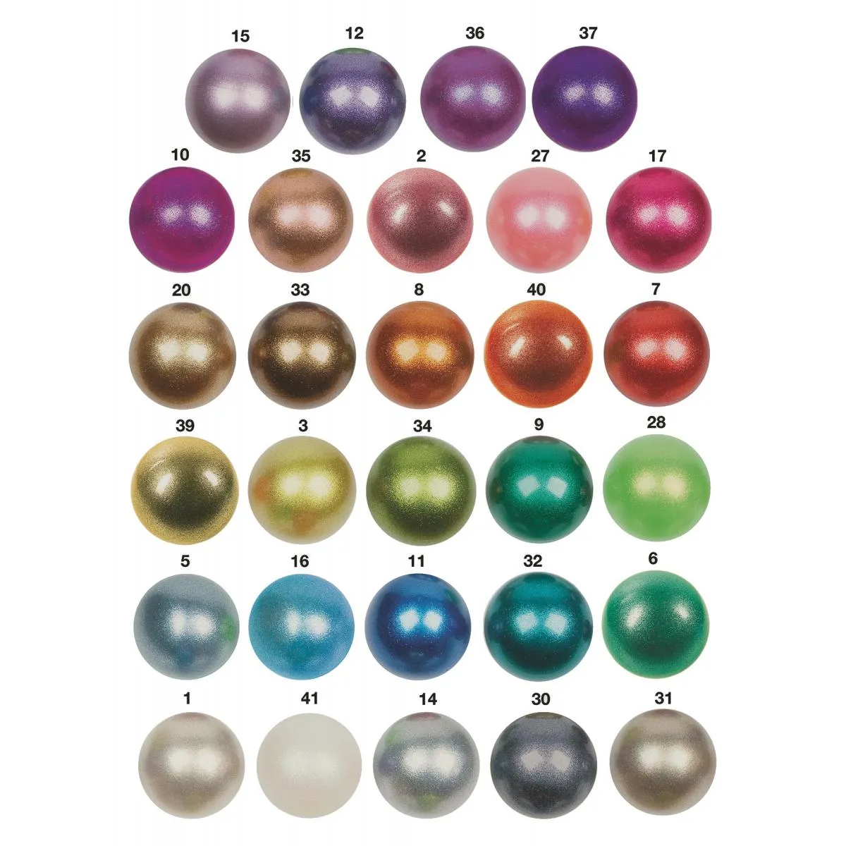 Rhythmic Gymnastics GLITTER Ball AMAYA - 150mm