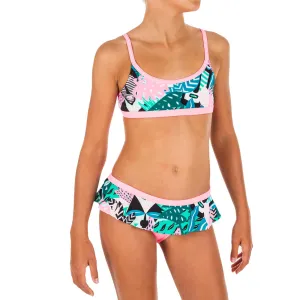 Riana Girls' Two-Piece Skirt Swimsuit