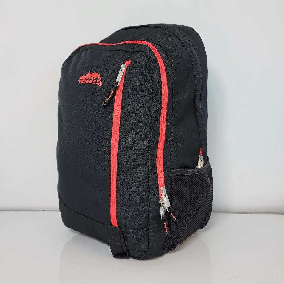 Ridge 53 - Dawson Backpack - Black and Red