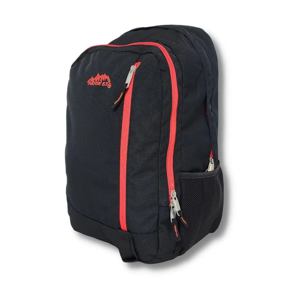 Ridge 53 - Dawson Backpack - Black and Red