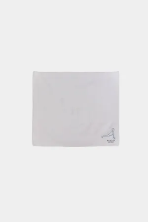 Right Leg Lunge Embroidered Napkin