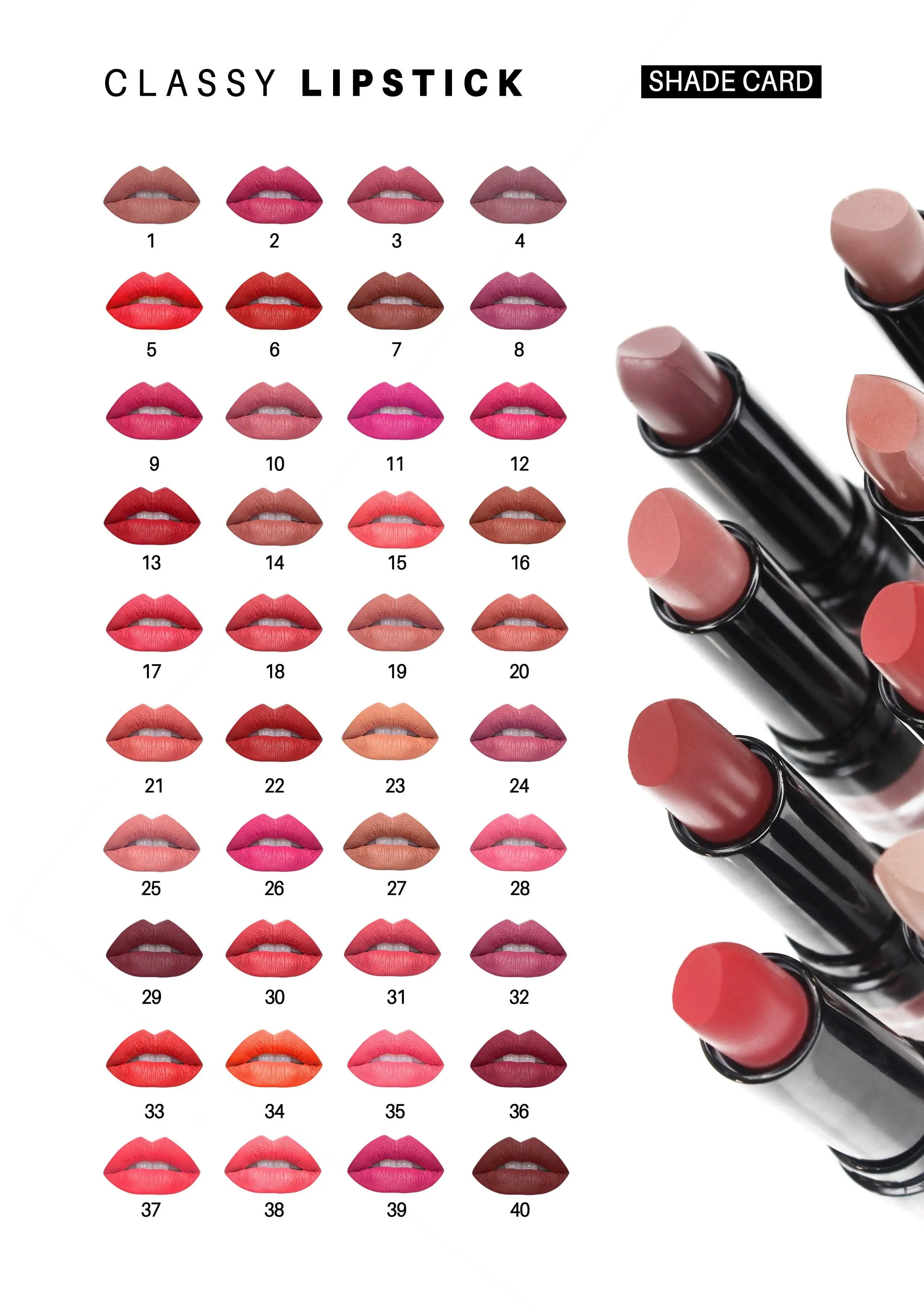 Rivaj UK Classy Lipsticks Shade #12 Cosmetics & Makeups