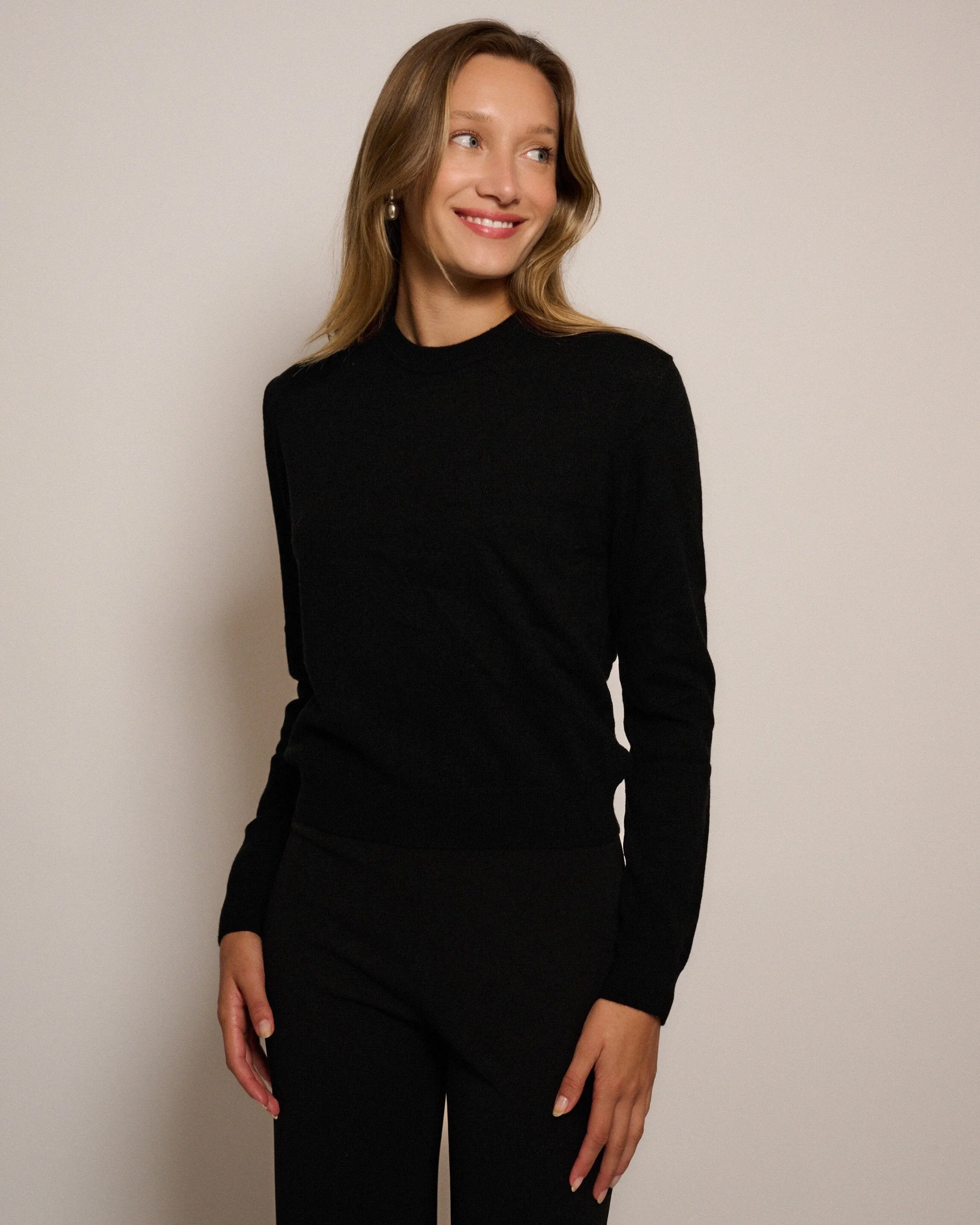 RLT TERI SWEATER - BLACK