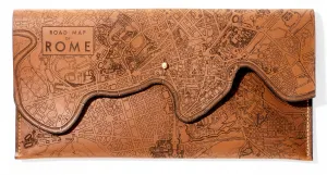 Rome Map Clutch