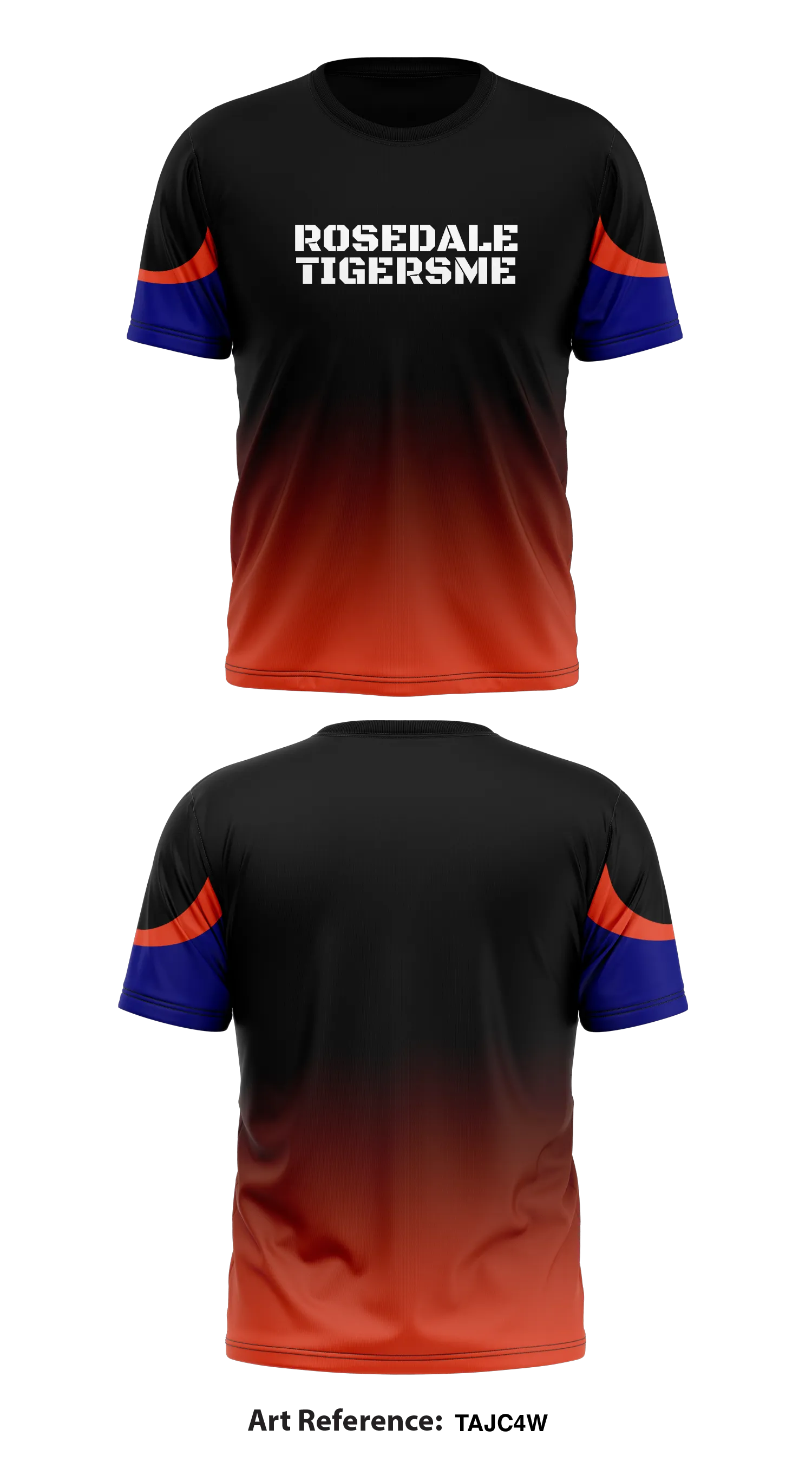 Rosedale TigersMe Store 1 Core Men's SS Performance Tee - TAjc4w