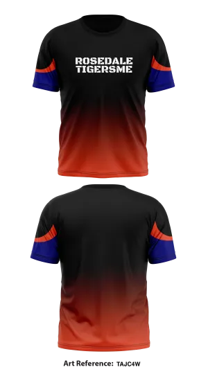 Rosedale TigersMe Store 1 Core Men's SS Performance Tee - TAjc4w