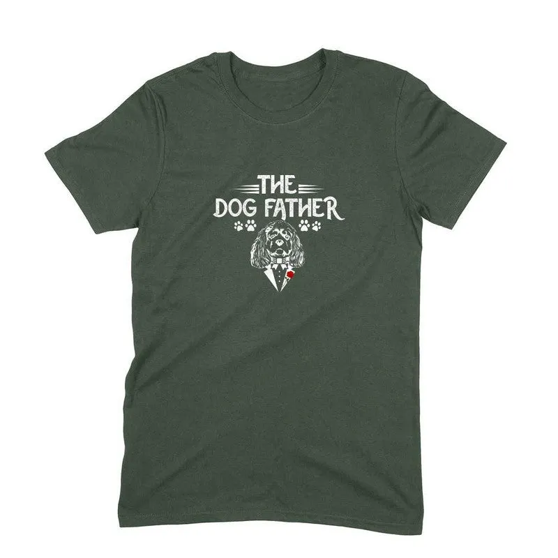 Round Neck T-Shirt (Men) - The Dogfather (6 Colours)