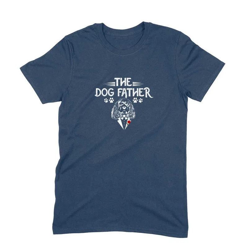 Round Neck T-Shirt (Men) - The Dogfather (6 Colours)