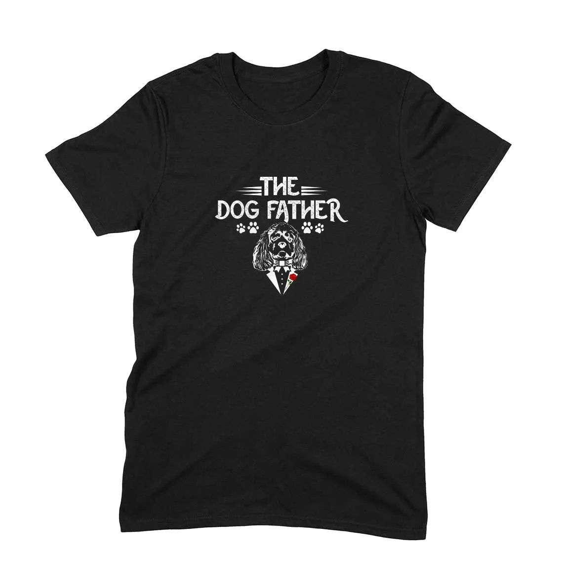 Round Neck T-Shirt (Men) - The Dogfather (6 Colours)
