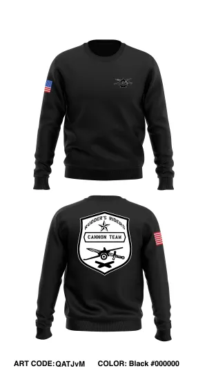 Rudder's Ridders Cannon Team Store 1 Core Men's Crewneck Performance Sweatshirt - QATJvM