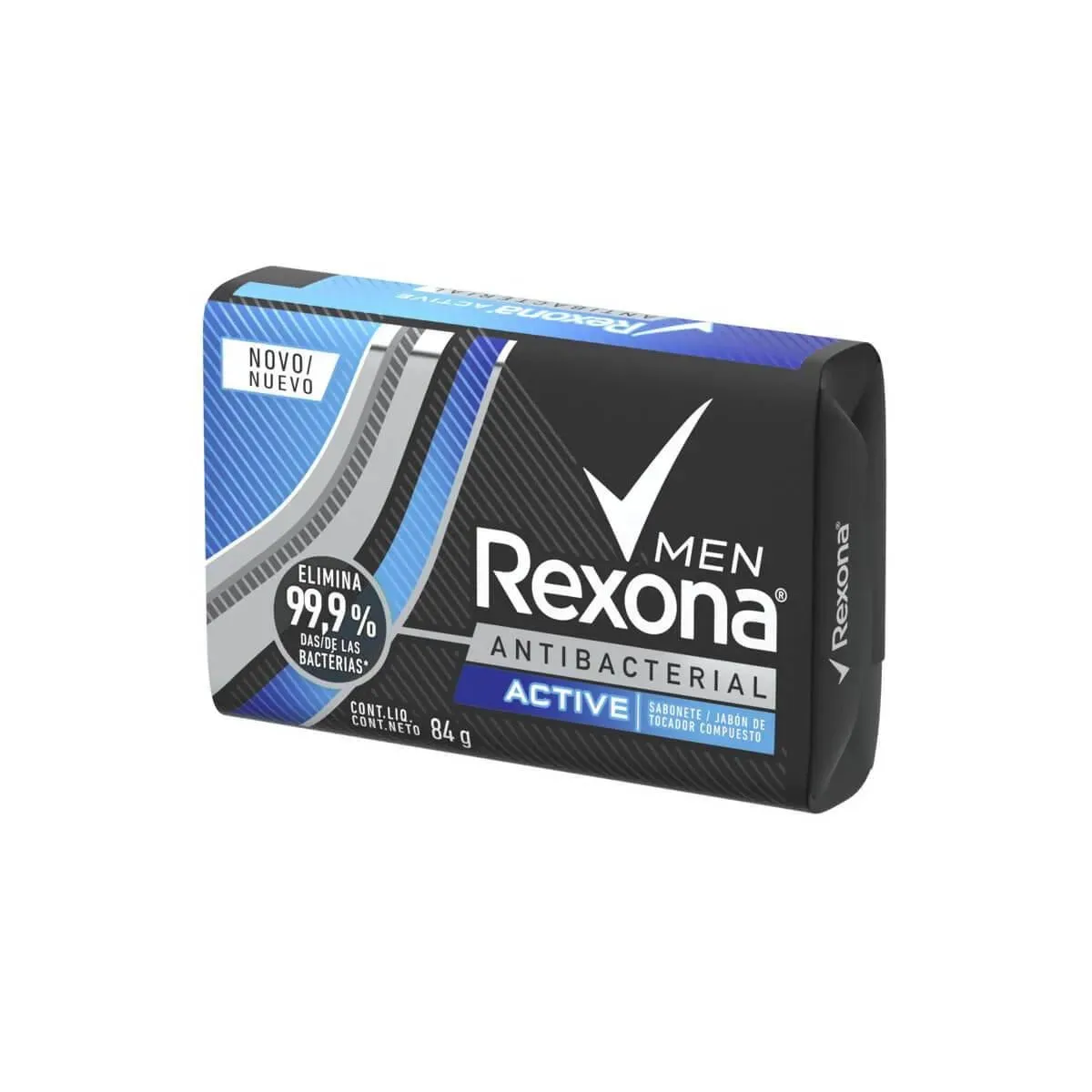 Sabonete Rexona Men Antibacterial Active 84G