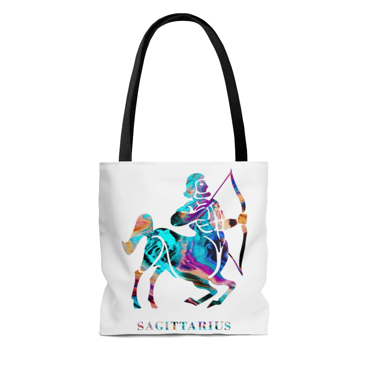 Sagittarius Zodiac Sign Tote Bag