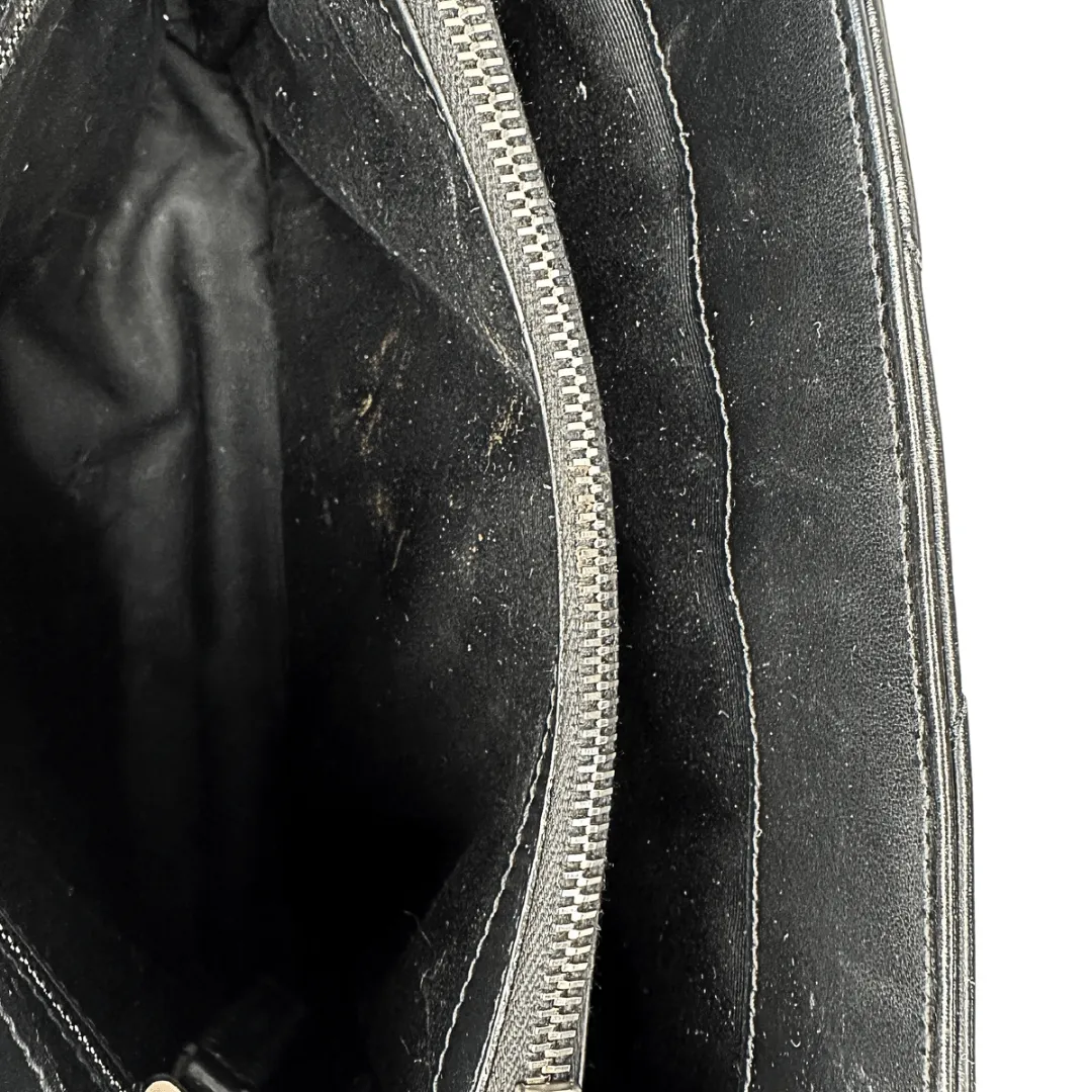 Saint Laurent Black Medium Matelasse Loulou Bag
