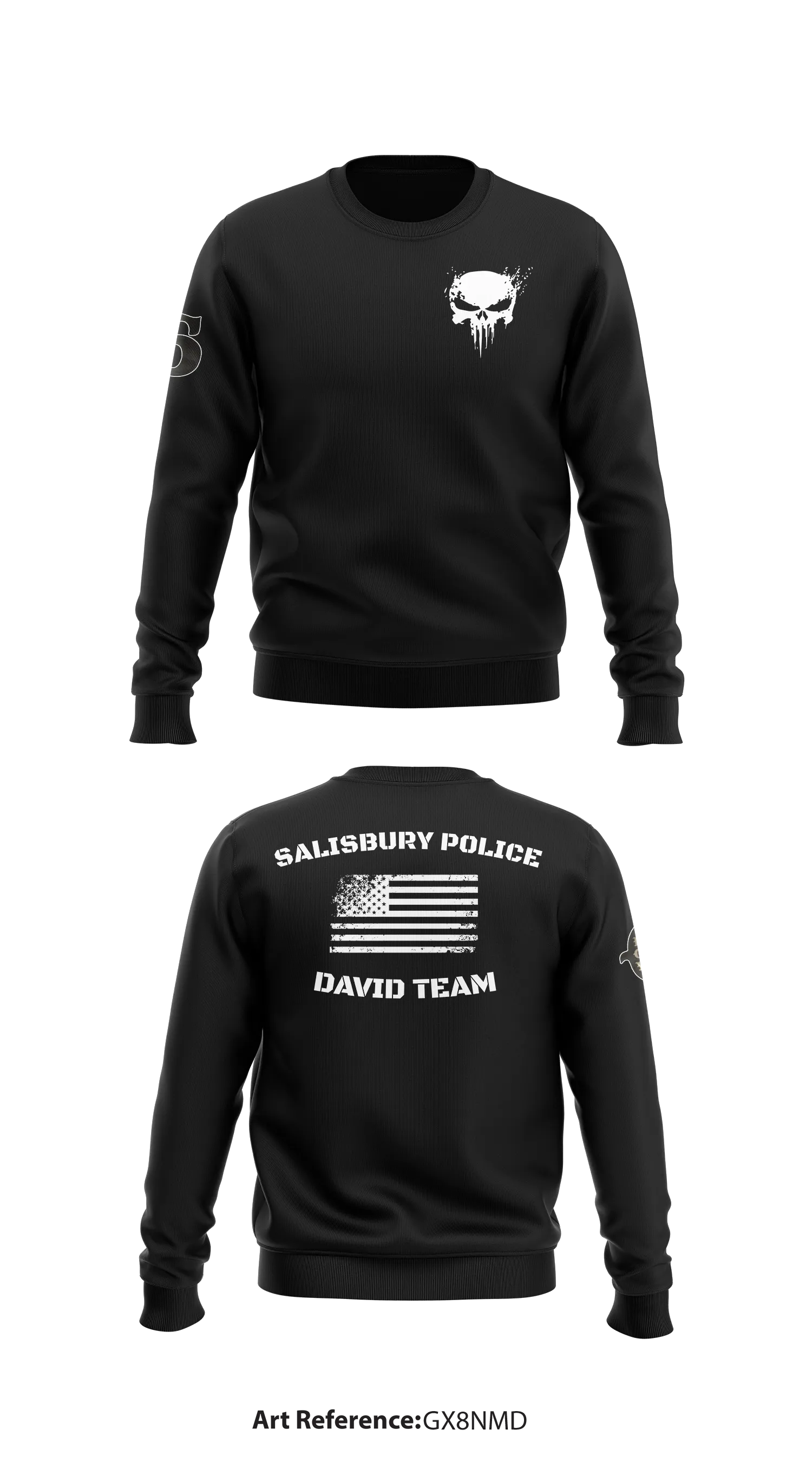 Salisbury PD/David team Store 1 Core Men's Crewneck Performance Sweatshirt - gx8NmD