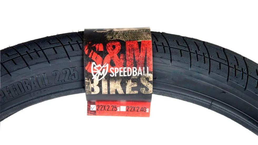 S&M Bikes 20" Speedball Tyre Black