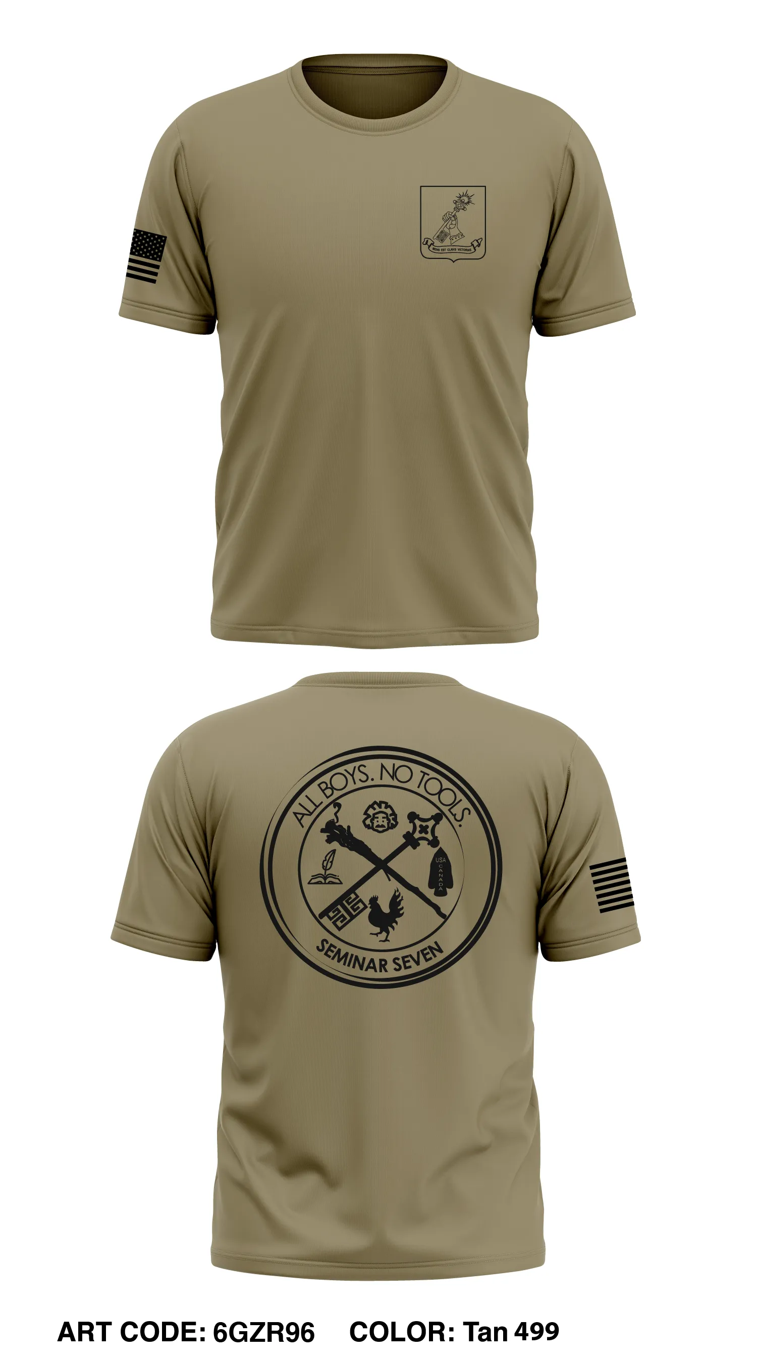 SAMS AY23 Seminar 7 Core Men's SS Performance Tee - 6GZR96