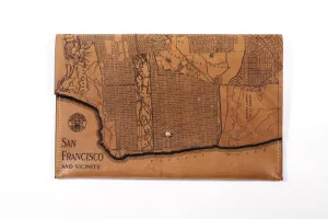 San Francisco Map Clutch