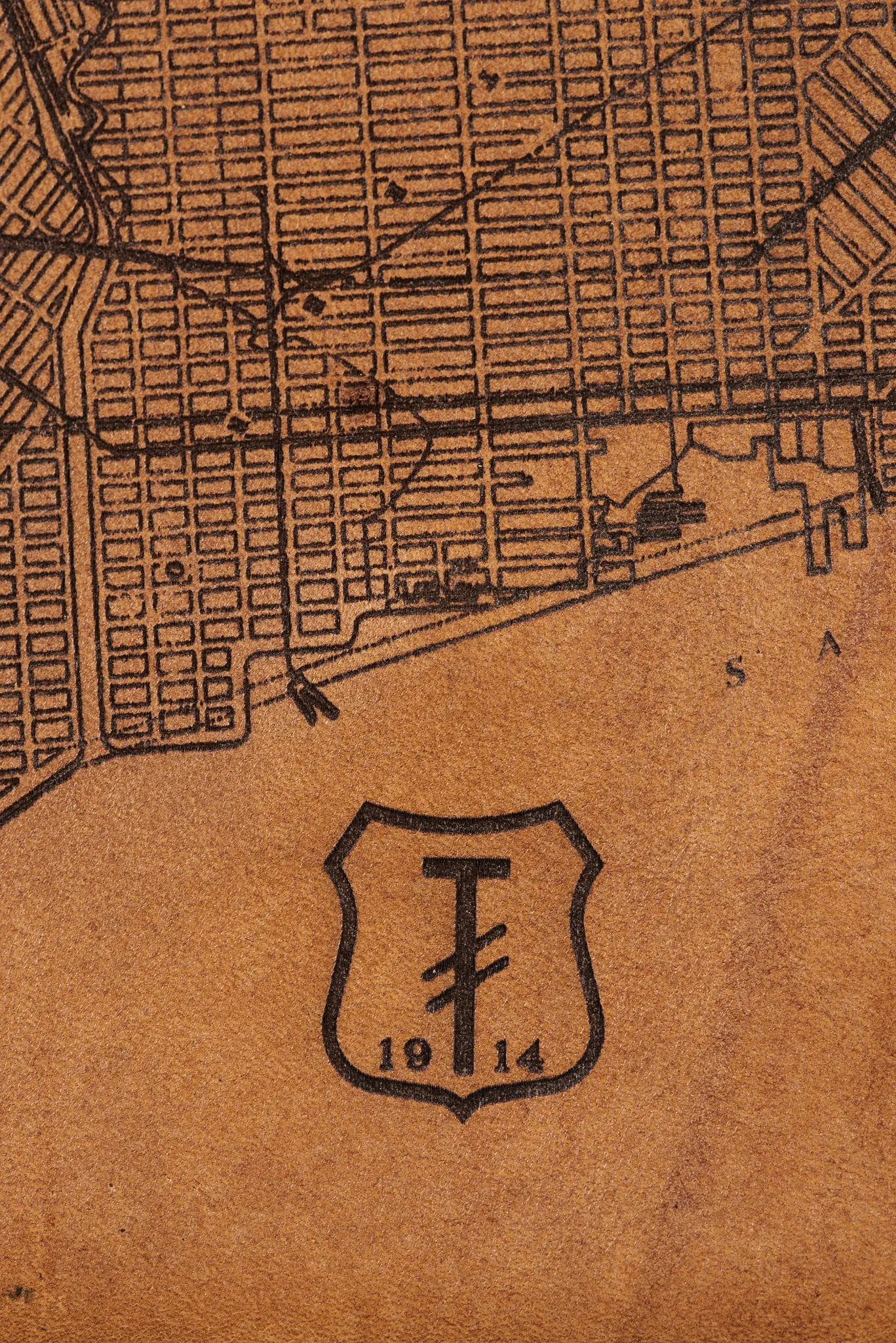 San Francisco Map Clutch