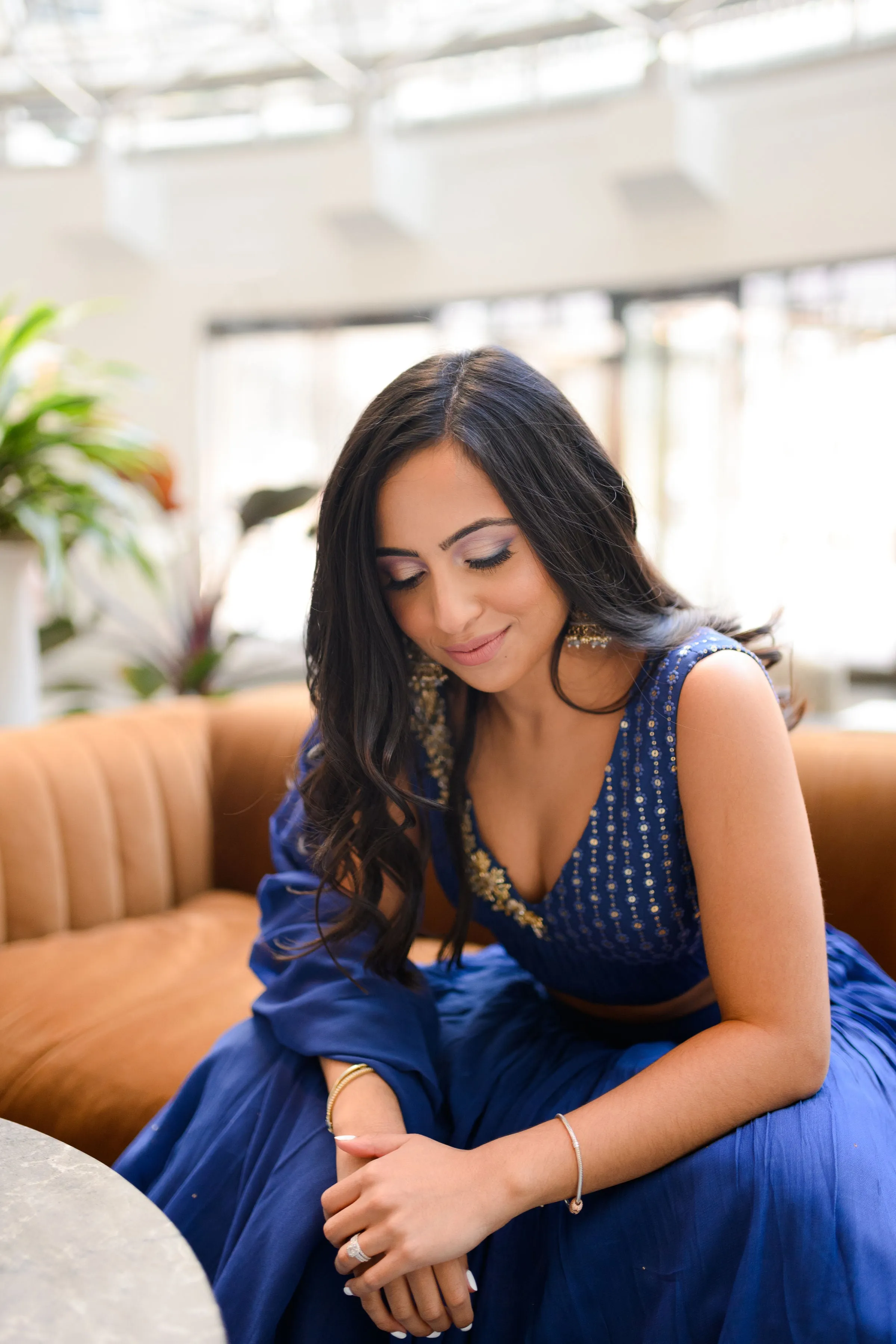 Sana Lehenga (Blue)